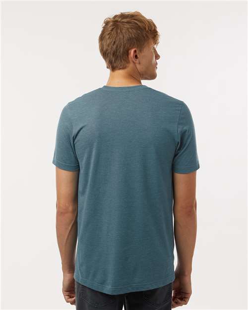 Tultex Combed CVC T-Shirt 602CVC - Heather Deep Teal