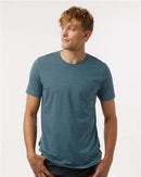 Tultex Combed CVC T-Shirt 602CVC - Heather Deep Teal