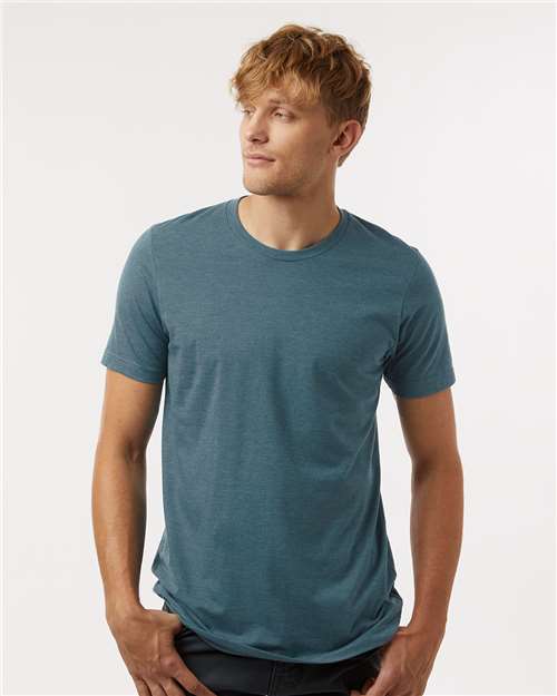 Tultex Combed CVC T-Shirt 602CVC - Heather Deep Teal