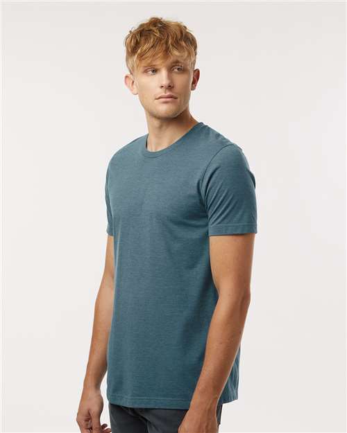 Tultex Combed CVC T-Shirt 602CVC - Heather Deep Teal