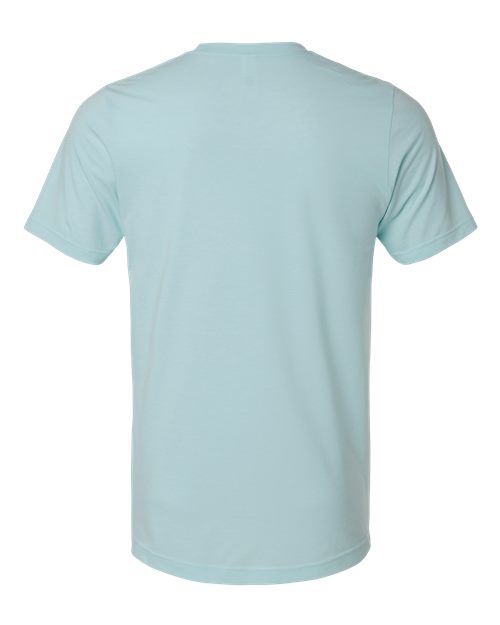 Tultex Combed CVC T-Shirt 602CVC - Heather Ice Blue