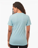 Tultex Combed CVC T-Shirt 602CVC - Heather Ice Blue
