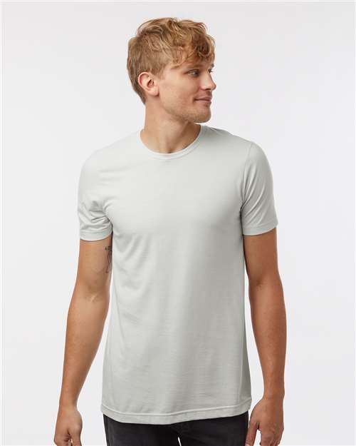 Tultex Combed CVC T-Shirt 602CVC - Heather Light Silver