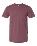 Tultex Combed CVC T-Shirt 602CVC - Heather Maroon