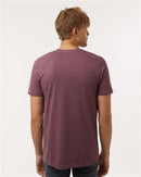 Tultex Combed CVC T-Shirt 602CVC - Heather Maroon