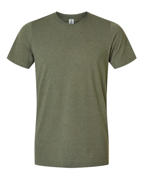 Tultex Combed CVC T-Shirt 602CVC - Heather Military Green