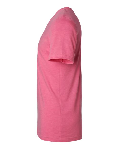 Tultex Combed CVC T-Shirt 602CVC - Heather Charity Pink