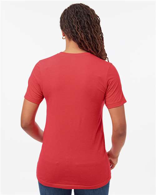 Tultex Combed CVC T-Shirt 602CVC - Heather Red