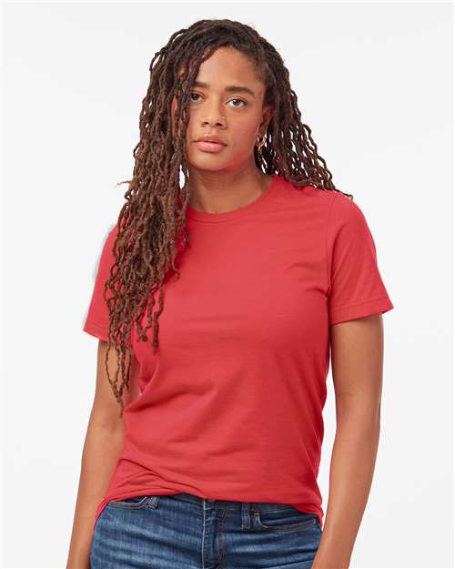 Tultex Combed CVC T-Shirt 602CVC - Heather Red
