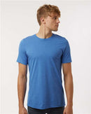 Tultex Combed CVC T-Shirt 602CVC - Heather Royal