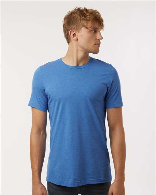 Tultex Combed CVC T-Shirt 602CVC - Heather Royal