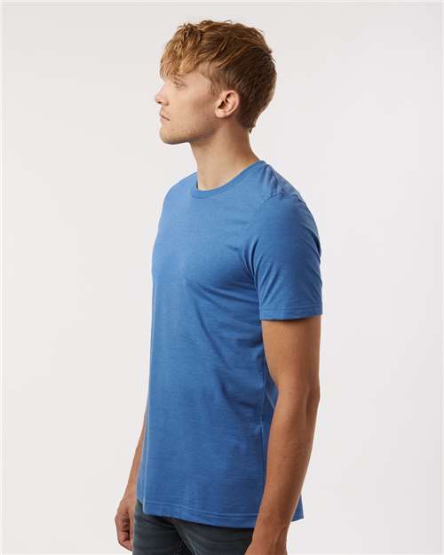 Tultex Combed CVC T-Shirt 602CVC - Heather Royal
