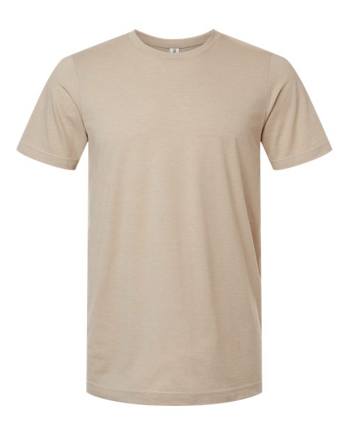 Tultex Combed CVC T-Shirt 602CVC - Heather Tan