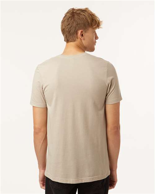 Tultex Combed CVC T-Shirt 602CVC - Heather Tan