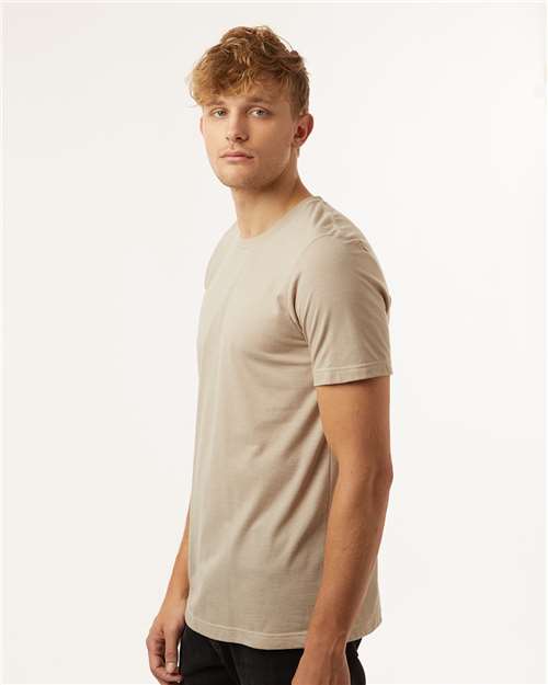 Tultex Combed CVC T-Shirt 602CVC - Heather Tan