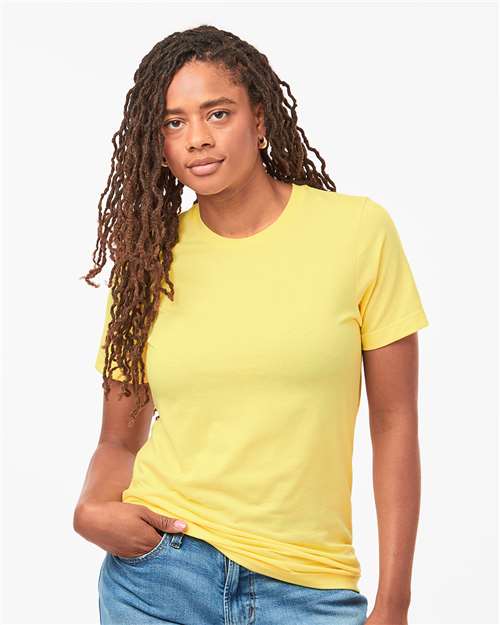 Tultex Combed CVC T-Shirt 602CVC - Heather Yellow