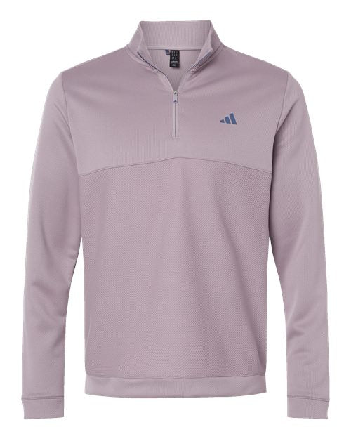 Adidas Ultimate365 Textured Quarter-Zip Pullover A2001