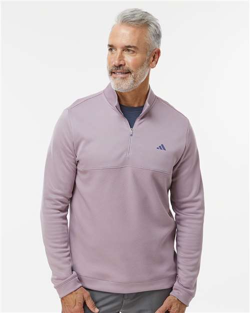 Adidas Ultimate365 Textured Quarter-Zip Pullover A2001