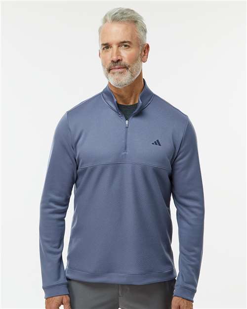 Adidas Ultimate365 Textured Quarter-Zip Pullover A2001