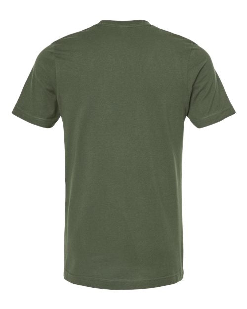 Tultex Combed Cotton T-Shirt 602 - Military Green