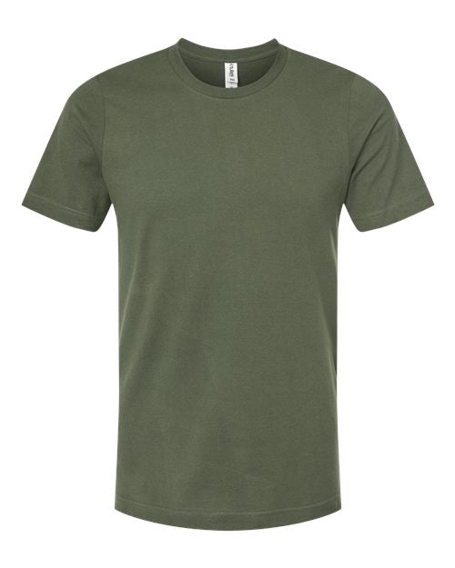 Tultex Combed Cotton T-Shirt 602 - Military Green