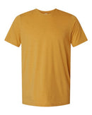 Tultex Combed CVC T-Shirt 602CVC - Heather Mustard
