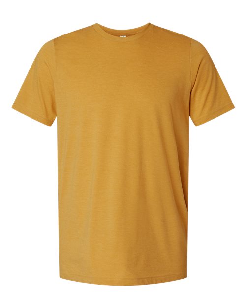 Tultex Combed CVC T-Shirt 602CVC - Heather Mustard