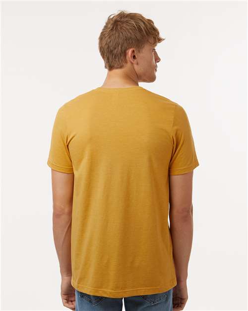 Tultex Combed CVC T-Shirt 602CVC - Heather Mustard