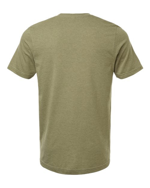 Tultex Combed CVC T-Shirt 602CVC - Heather Olive Green