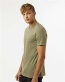 Tultex Combed CVC T-Shirt 602CVC - Heather Olive Green