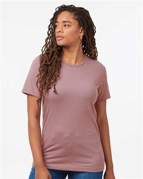 Tultex Combed CVC T-Shirt 602CVC - Heather Orchid