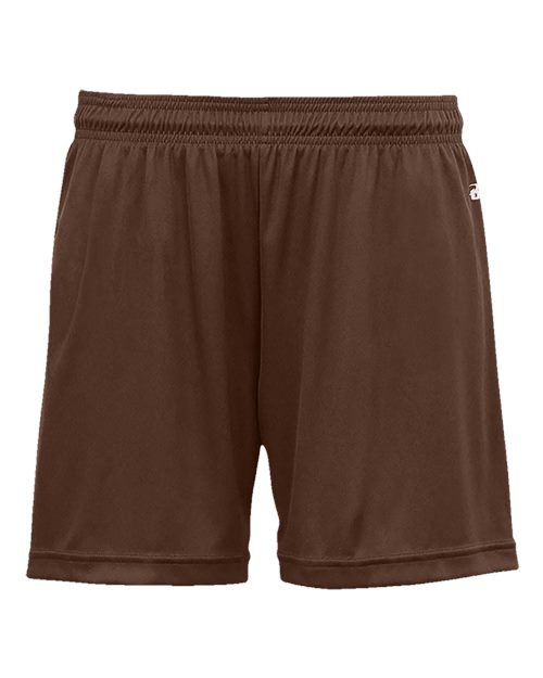 Badger Women's B-Core 5" Inseam Shorts 4116 - Brown