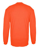 Badger Triblend Performance Long Sleeve T-Shirt 4944 - Burnt Orange Heather