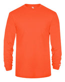 Badger Triblend Performance Long Sleeve T-Shirt 4944 - Burnt Orange Heather