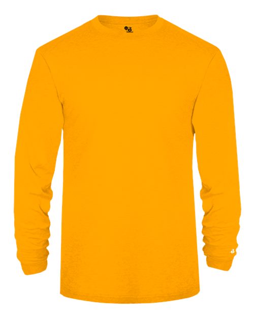 Badger Triblend Performance Long Sleeve T-Shirt 4944 - Gold Heather