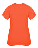 Badger Women’s Triblend Performance V-Neck Short Sleeve T-Shirt 4962 - Burnt Orange Heather