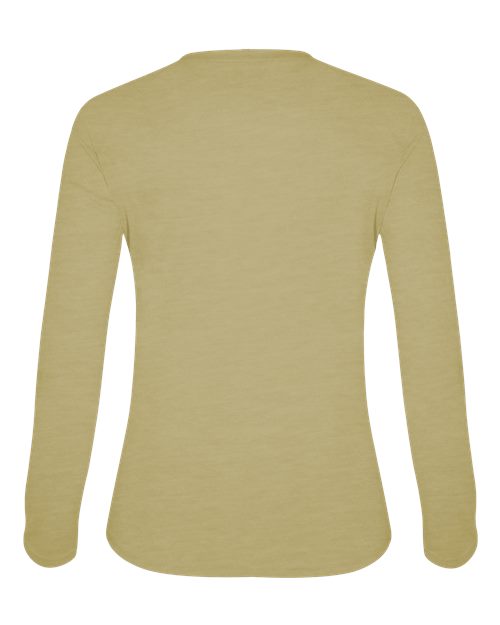 Badger Women's Tri-Blend Long Sleeve T-Shirt 4964 - Vegas Gold Heather