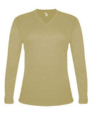 Badger Women's Tri-Blend Long Sleeve T-Shirt 4964 - Vegas Gold Heather