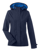 Nautica Women's Voyage Hooded Rain Jacket N17183