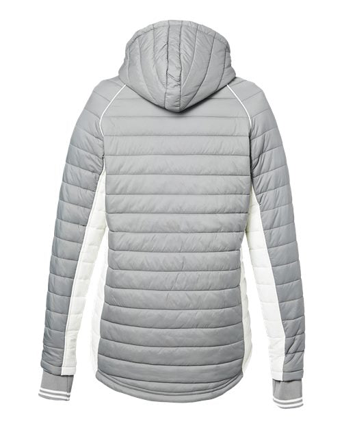 Nautica Women's Nautical Mile Hooded Puffer Jacket N17187
