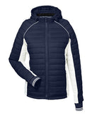 Nautica Women's Nautical Mile Hooded Puffer Jacket N17187