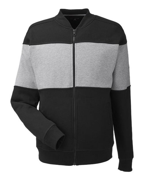 Nautica Anchor Fleece Colorblocked Bomber Jacket N17928