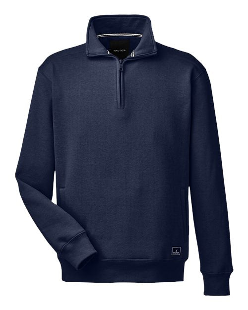 Nautica Anchor Fleece Quarter-Zip Sweatshirt N17176