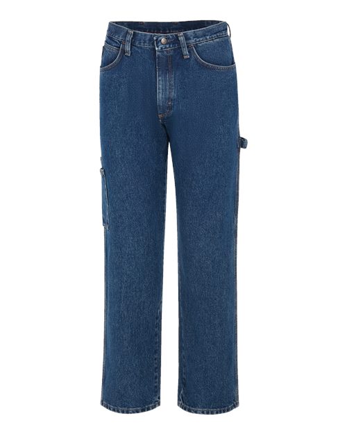 Bulwark Flame Resistant Pre-Washed Denim Dungaree PEJ8
