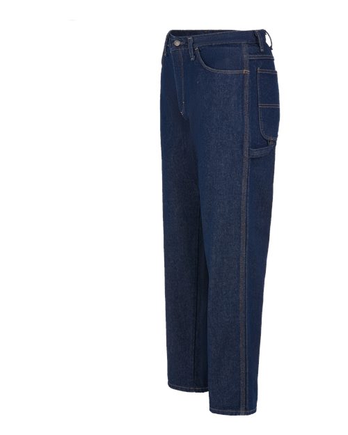 Bulwark Flame Resistant Pre-Washed Denim Dungaree PEJ8