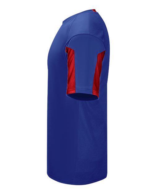 Alleson Athletic Striker Placket 7976 - Royal/ Red