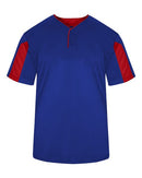 Alleson Athletic Striker Placket 7976 - Royal/ Red