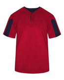Alleson Athletic Striker Placket 7976 - Red/ Navy