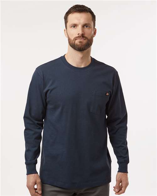 Dickies Traditional Heavyweight Long Sleeve T-Shirt - Tall Sizes WL50T