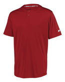 Russell Athletic Performance Two-Button Solid Jersey 3R7X2M